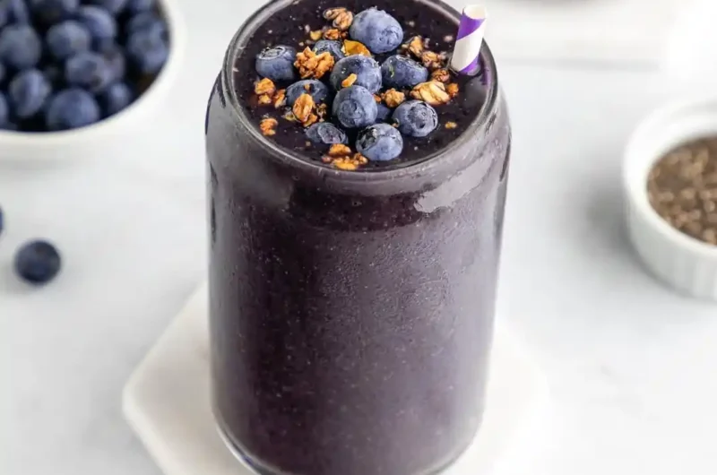 Blueberry Spinach Smoothie