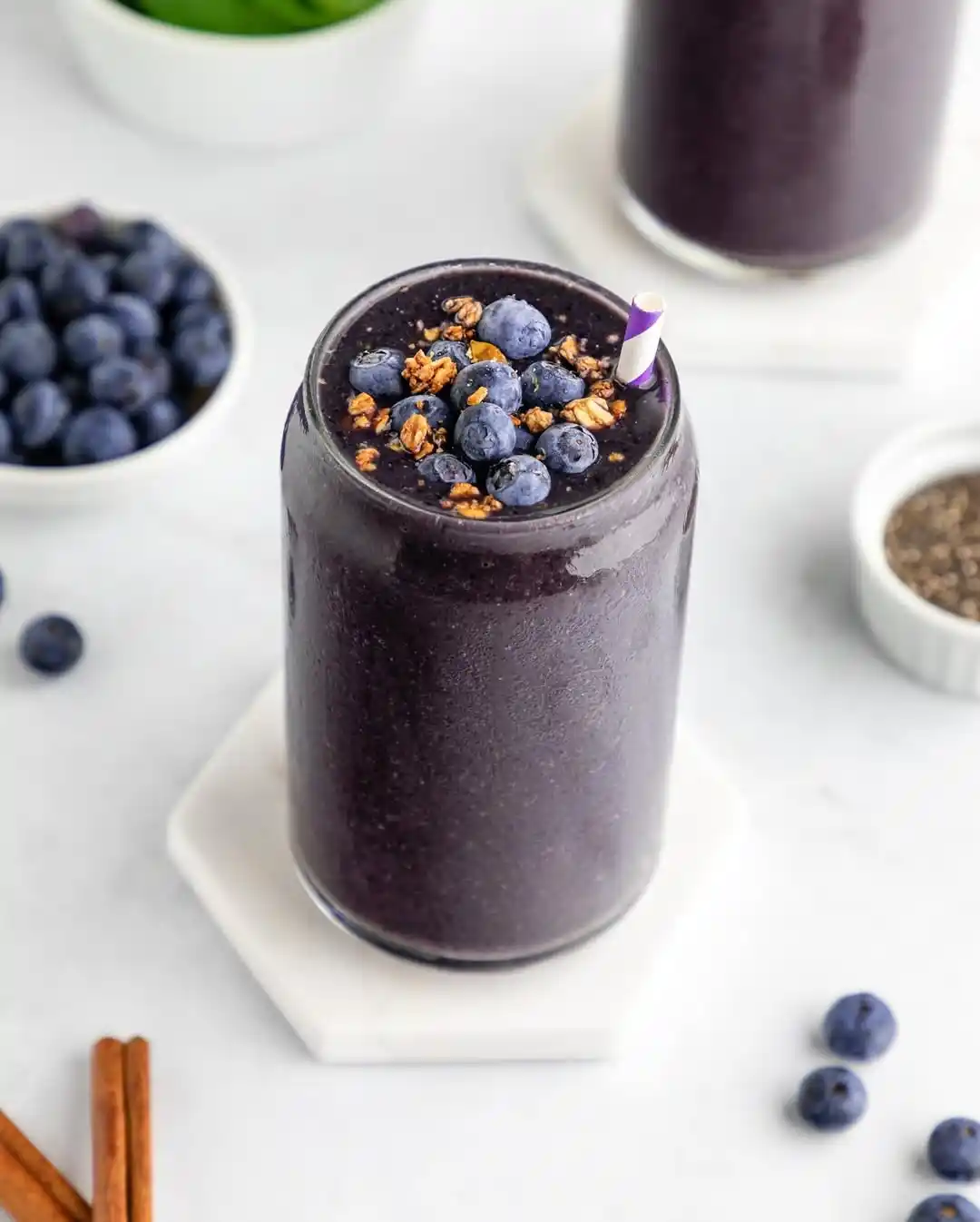 Blueberry Spinach Smoothie