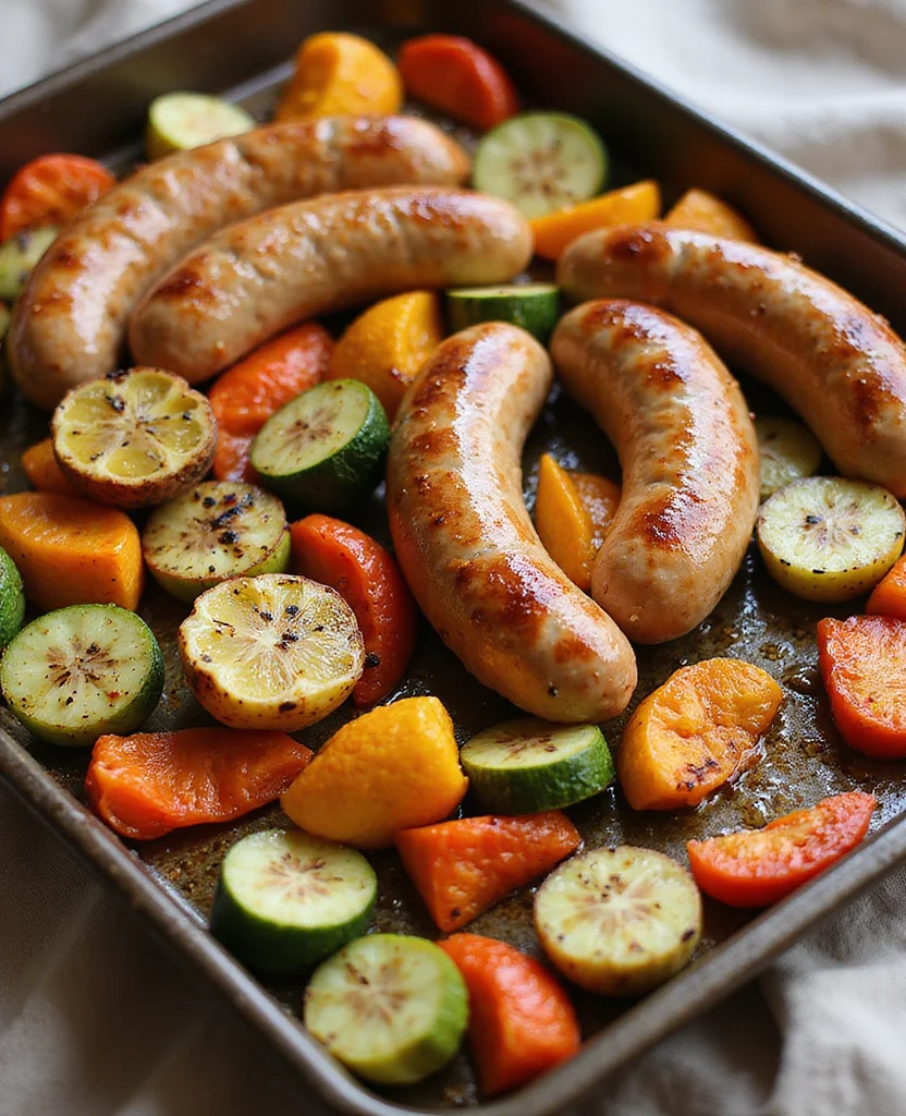 The Ultimate Sausage Sheet Pan Dinner: Simple, Satisfying, and Scrumptious - Step 3: Season Vegetables