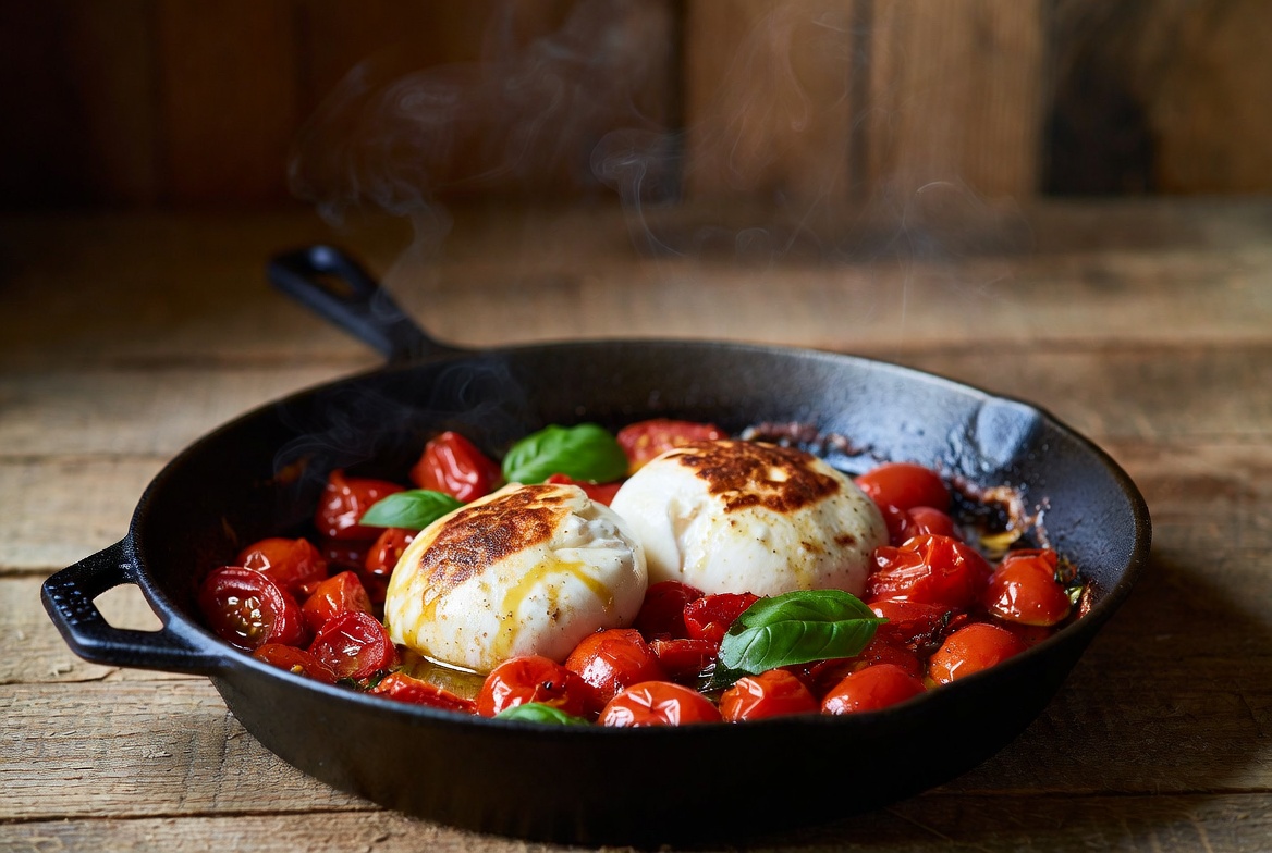 Baked Burrata Appetizer