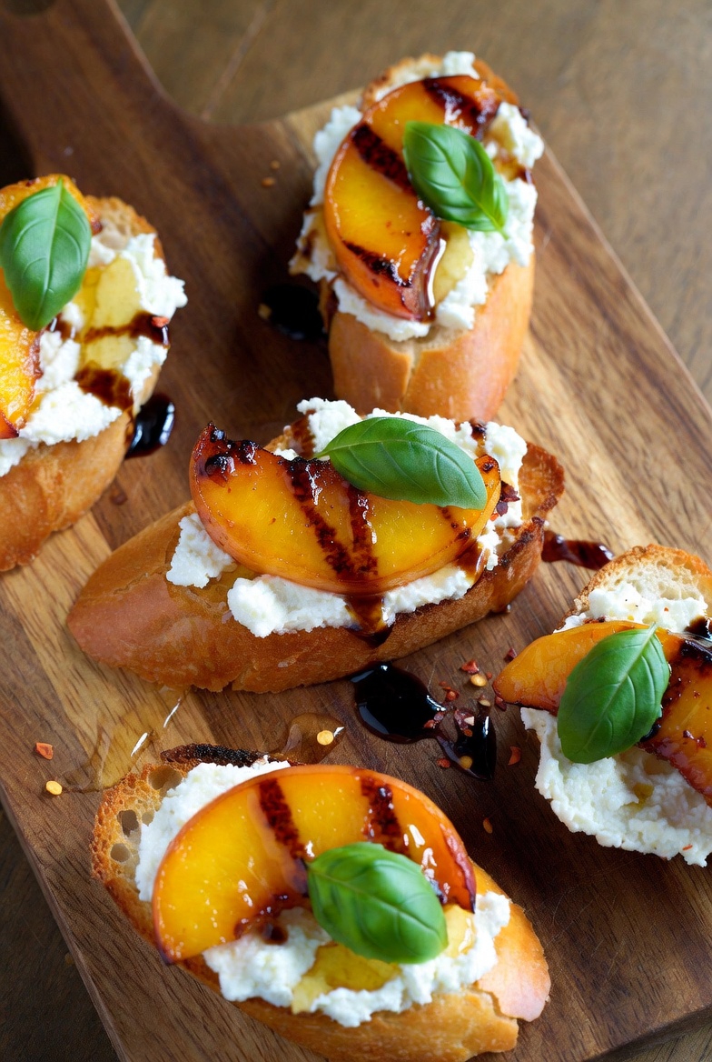 Peach Appetizer