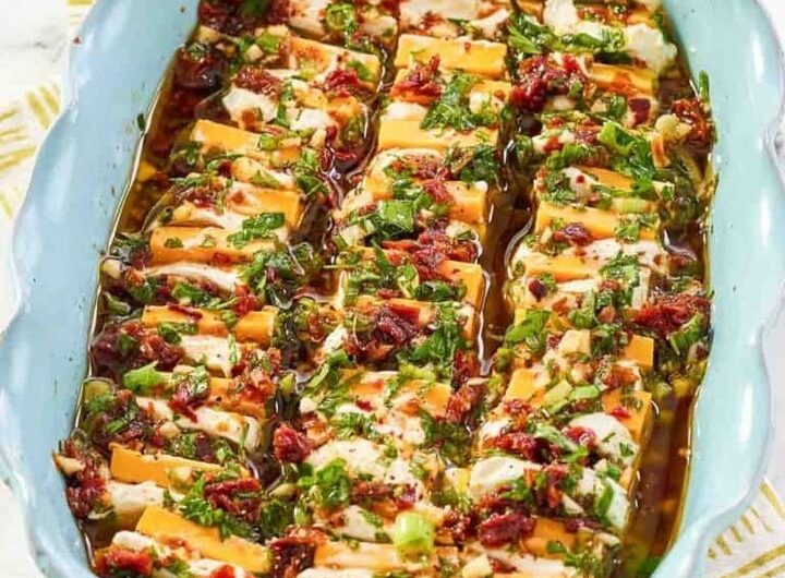 Marinated Cheese Appetizer