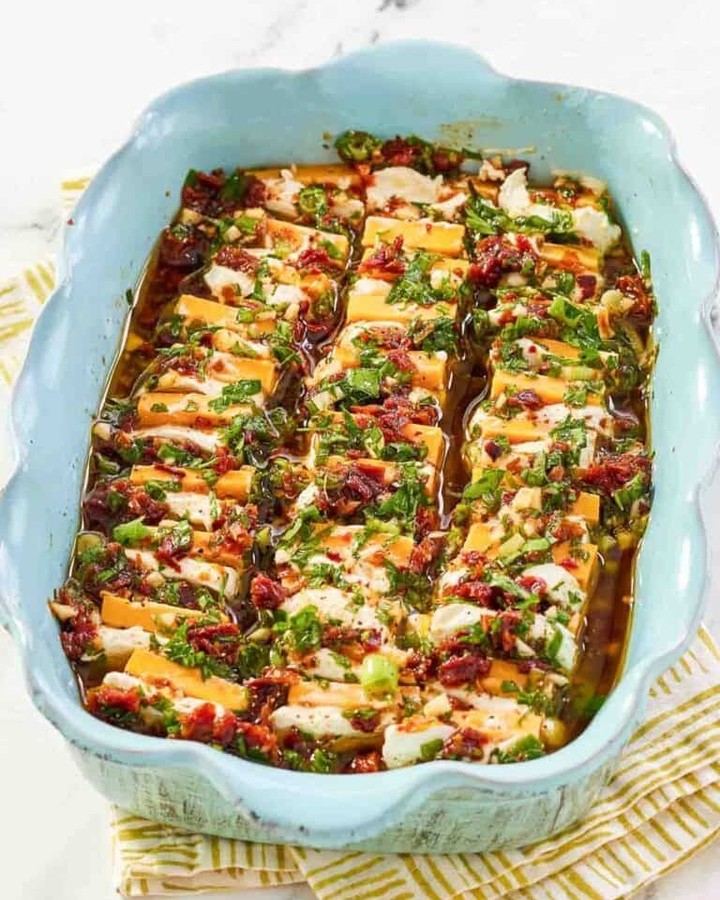 Marinated Cheese Appetizer