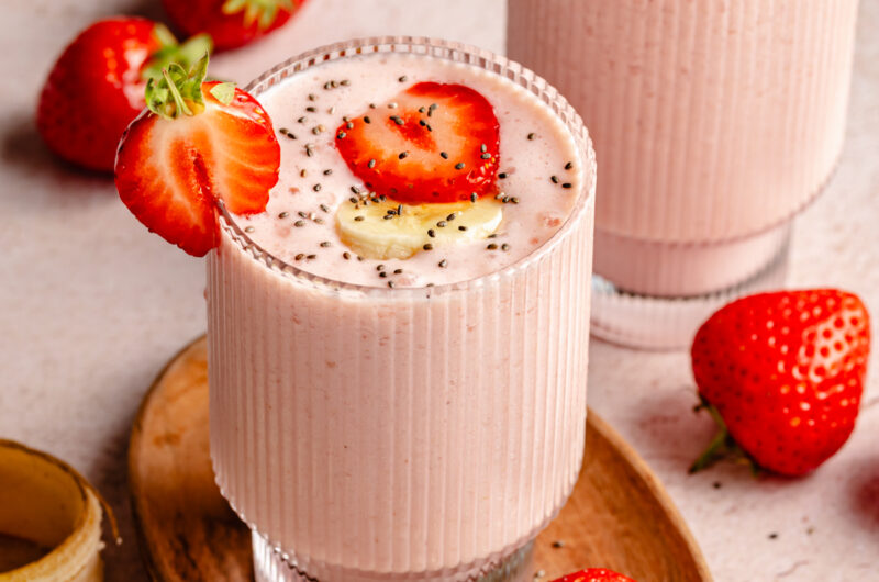Banana Strawberry Smoothie