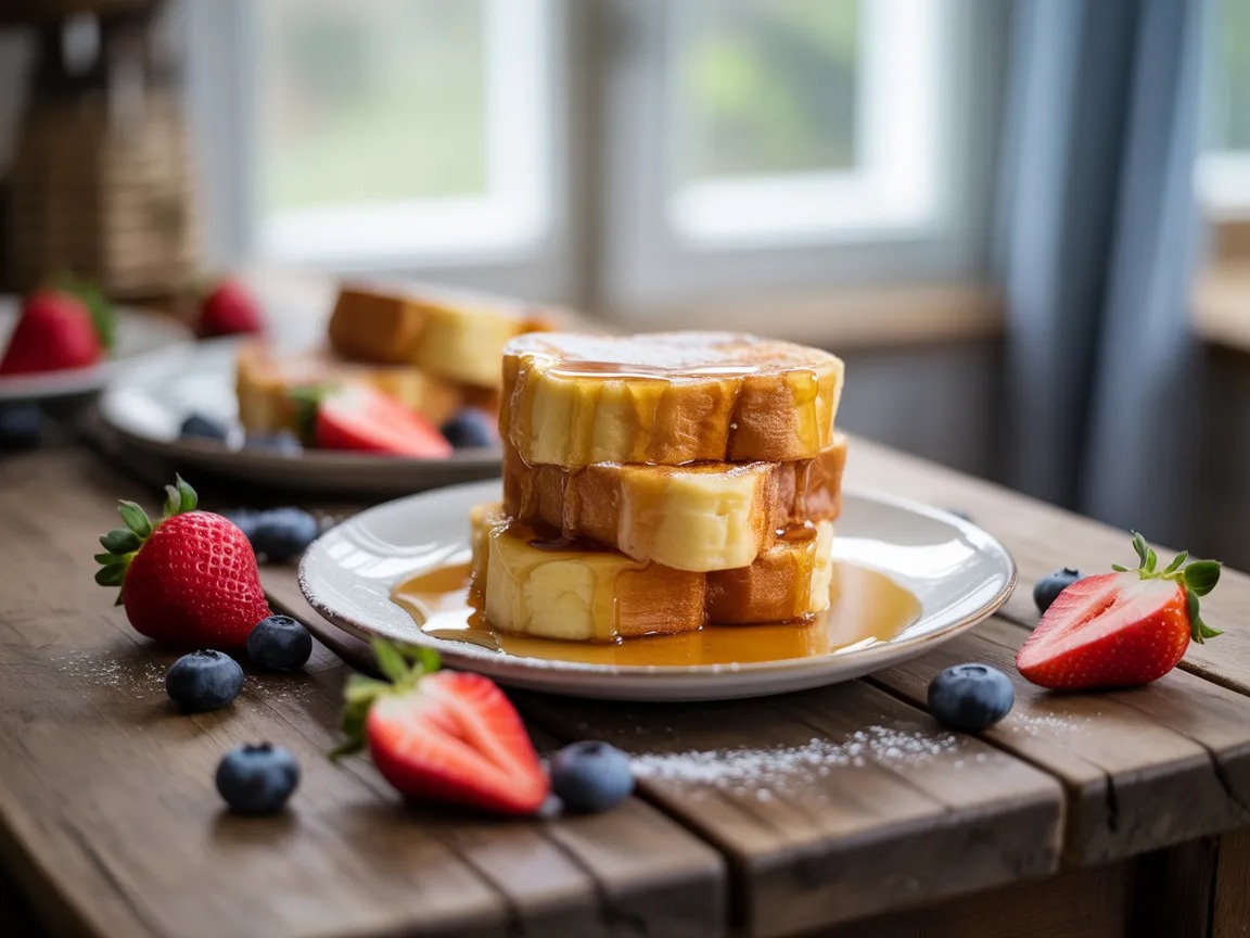 Hawaiian Roll French Toast