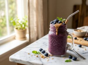 Blueberry Protein Smoothie