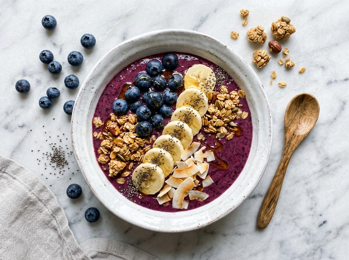 Blueberry Smoothie Bowl