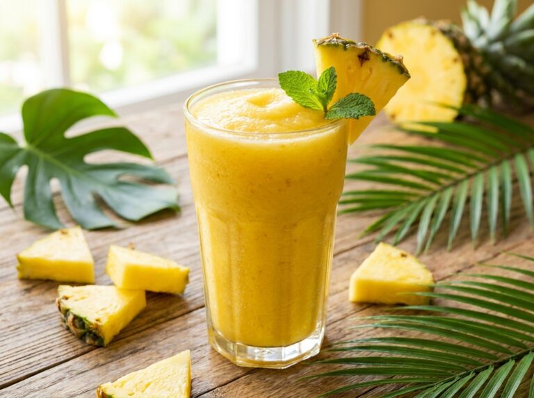 The Only Pineapple Smoothie Recipe