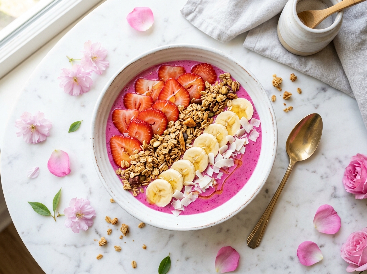 Pink Smoothie Bowl